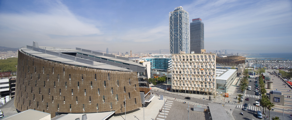 Edificio del PRBB en Barcelona, Ferran Mateo