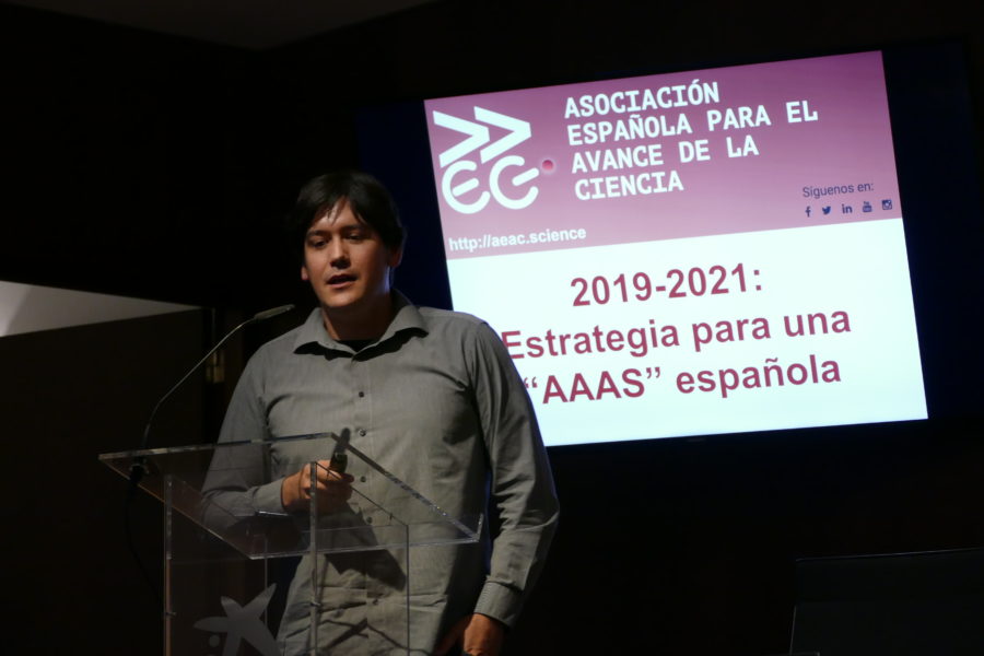 Borja Sánchez, secretario general de la AEAC, habló de la estrategia de la asociación.