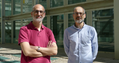 David Martin and Xavier Franch, researchers at the Institute of Evolutionary Biology (IBE).