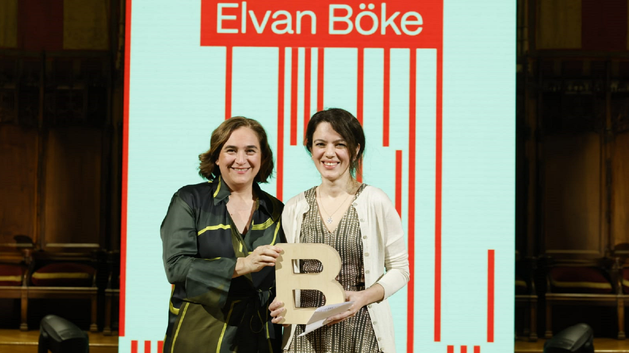 Elvan Böke receives the City of Barcelona Award and a 2 million euros grant