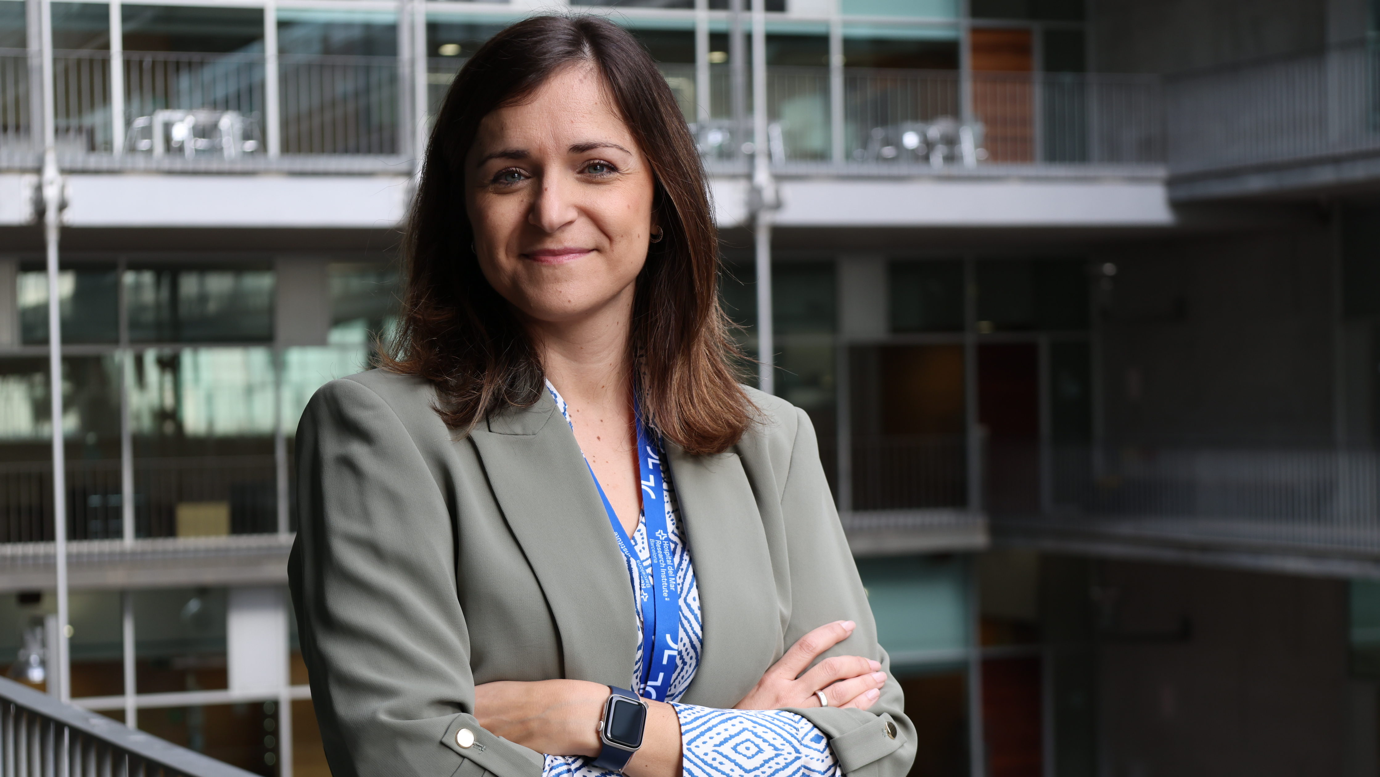 Portrait of Judit Cubedo, new manager of the Hospital del Mar Research Institute.n